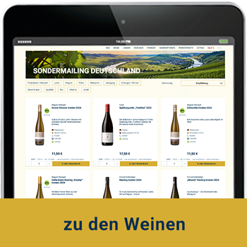 alle Weine des Sondermailings