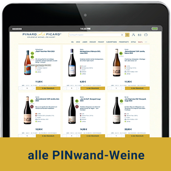 alle Weine der PINwand 377