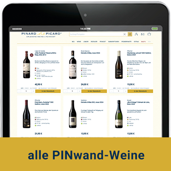 alle Weine der PINwand 380