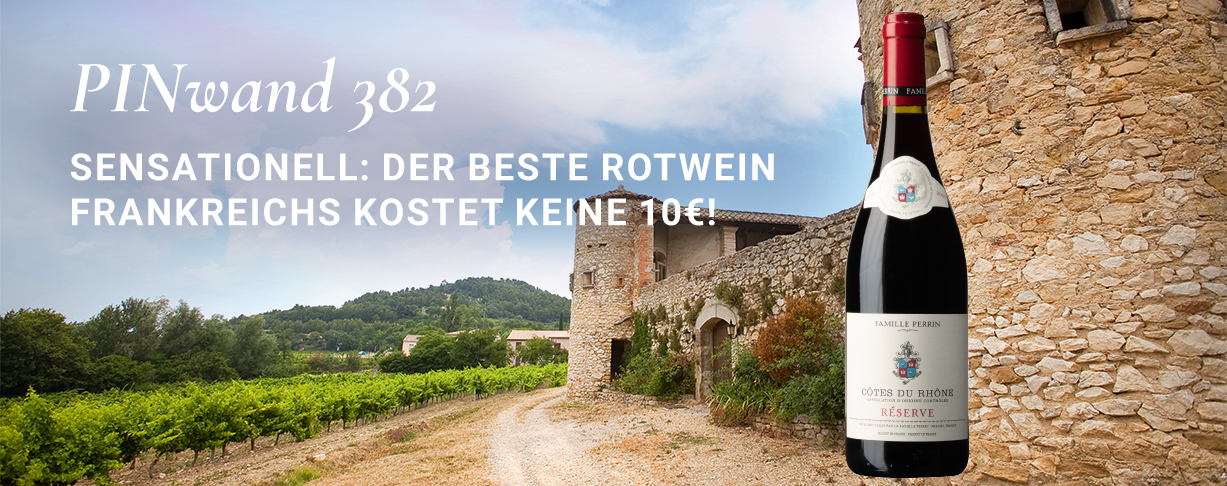 PINwand 382 - bester Rotwein Frankreichs